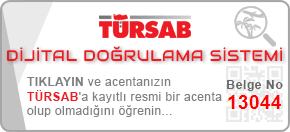 TURSAB BELGE NO: 